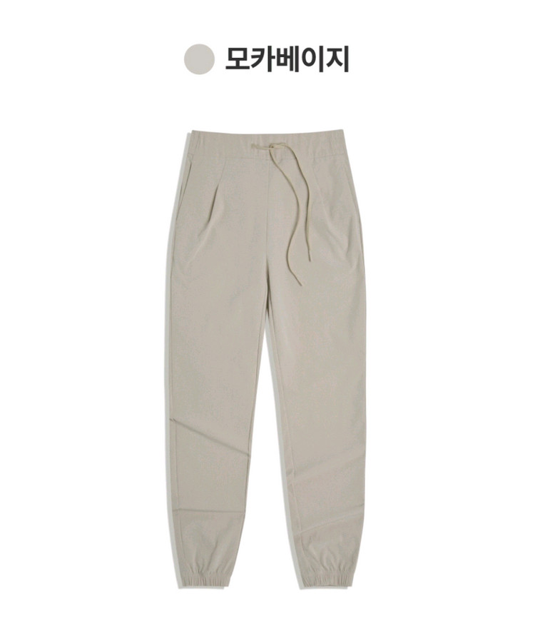 안다르 에어윈드 조거팬츠 모카베이지 S 이미지