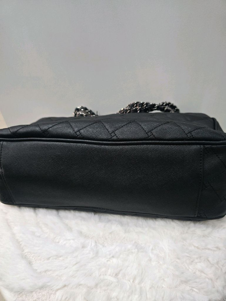 시슬리 블랙 가죽 체인백 이미지