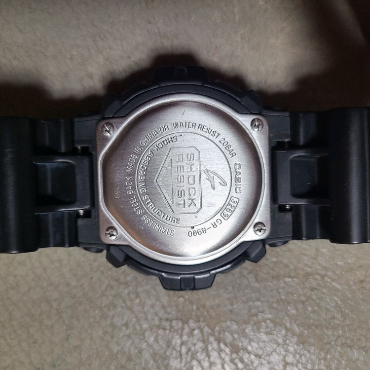 카시오 지샥 GR-8900 터프솔라 시계 이미지