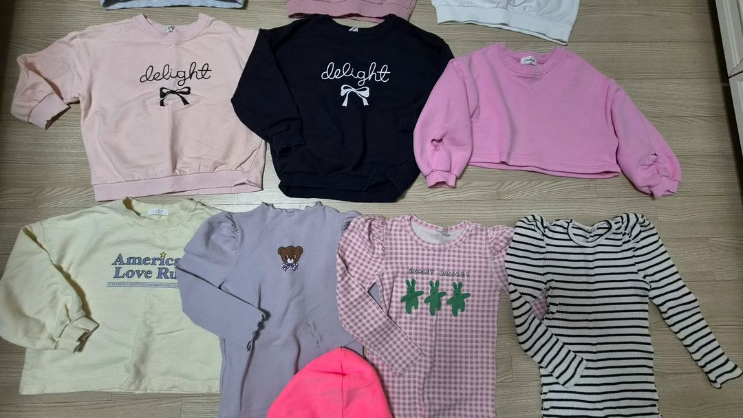 여아옷 9호.11호 일괄 이미지