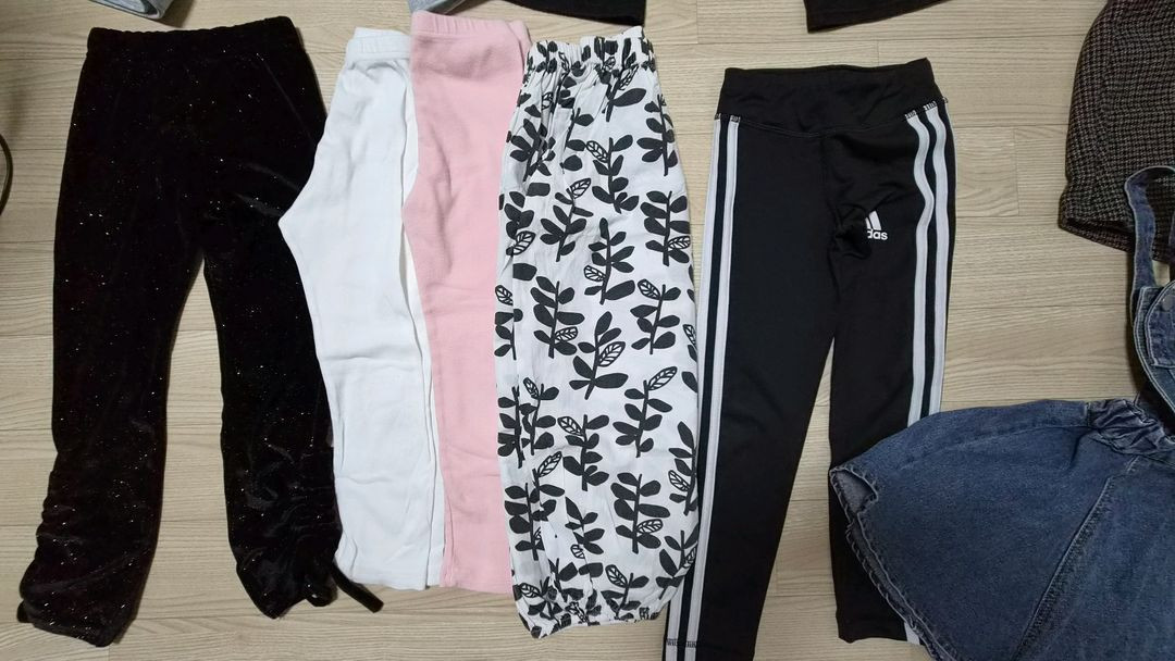 여아옷 바지 9호.11호 일괄 이미지