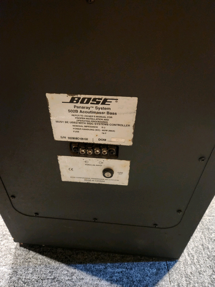 초급처!! 보스 802-3 스피커, 502B우퍼, 보스 전용스탠드 이미지