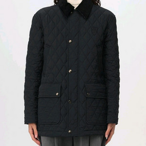 (정품) 버버리 여성 퀼팅 자켓 블랙 m(66) 새상품 이미지