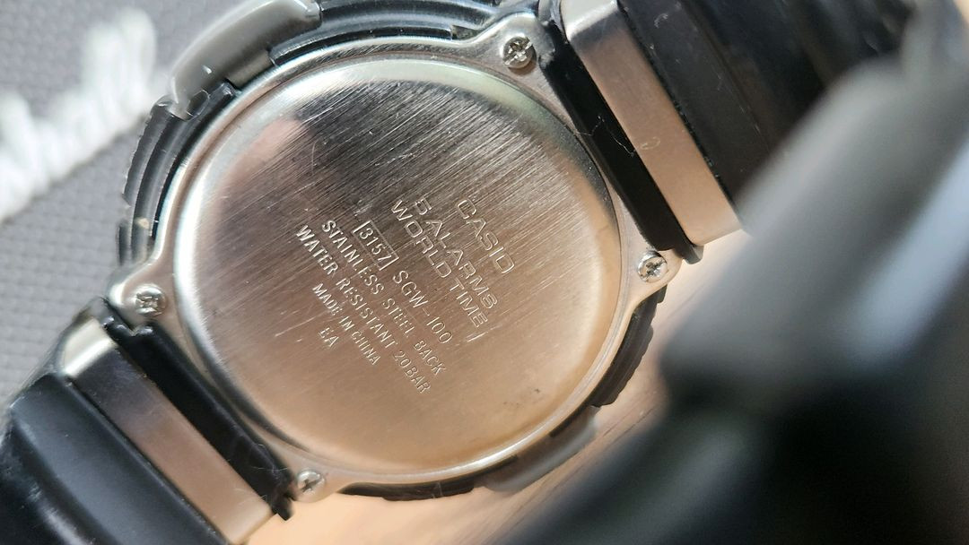 # 카시오 트윈센서 디지털 시계 나침반 아웃도어 시계 급처 / 지샥 이미지