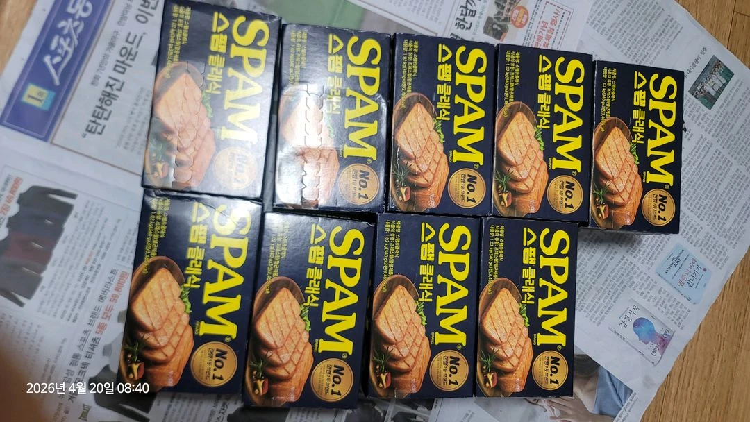 스팸클래식340g27캔 이미지
