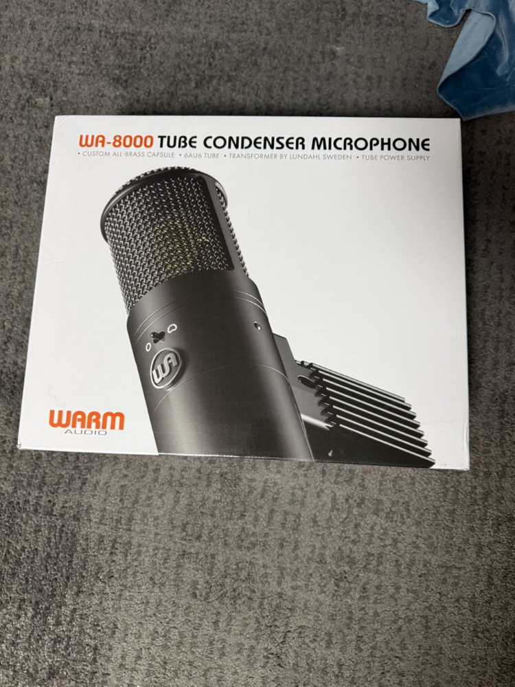 웜오디오 warm audio Wa 8000 , 소리지오 일자 스탠드 , acctron 리플렉션 마이크 필터 이미지