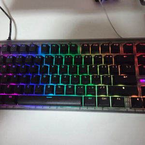 우팅 80he 고스트모델 래피드트리거 키보드 이미지