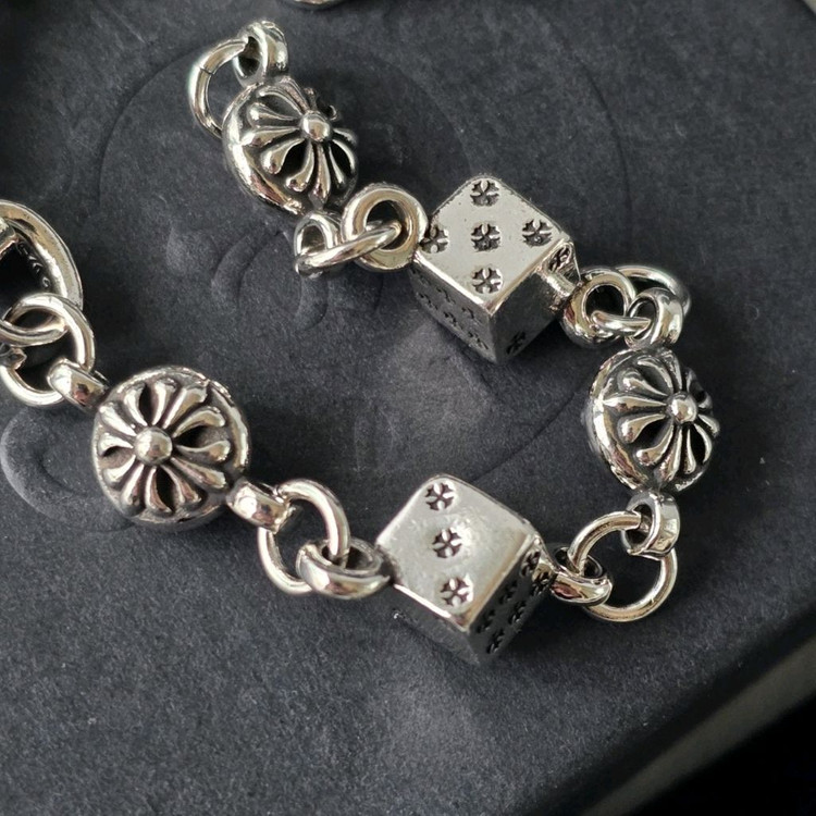 크롬하츠 다이스 희귀 커스텀 팔찌 이미지