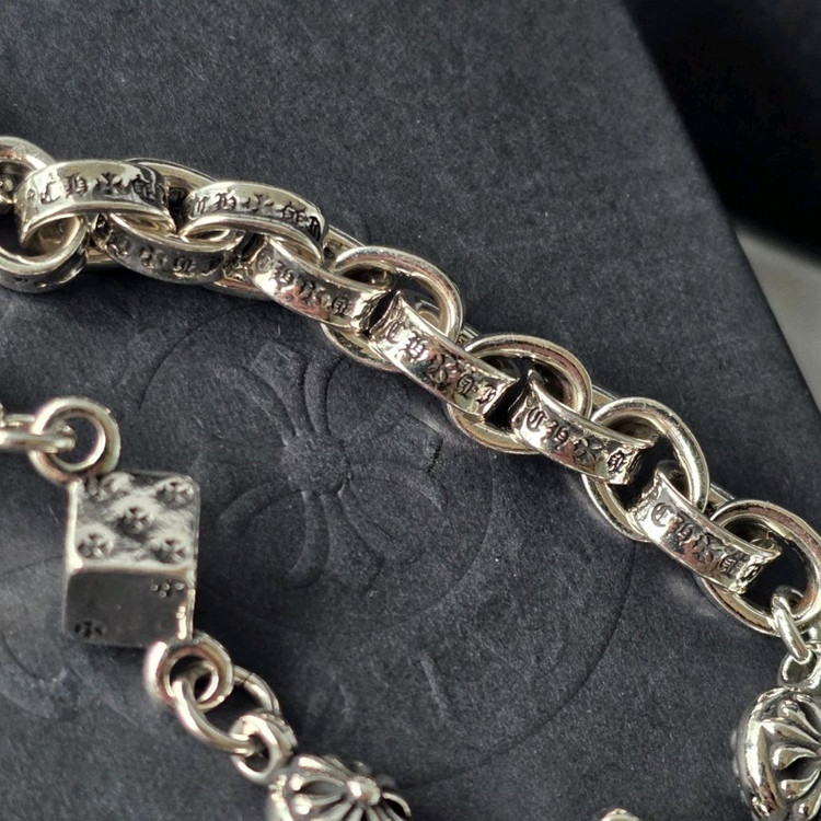 크롬하츠 다이스 희귀 커스텀 팔찌 이미지