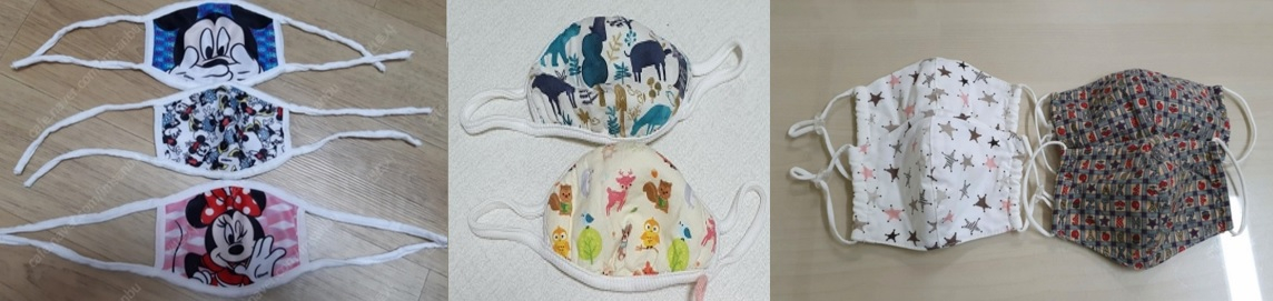 출산준비물 방한용품 신생아 수면조끼 헤어 신발 이미지