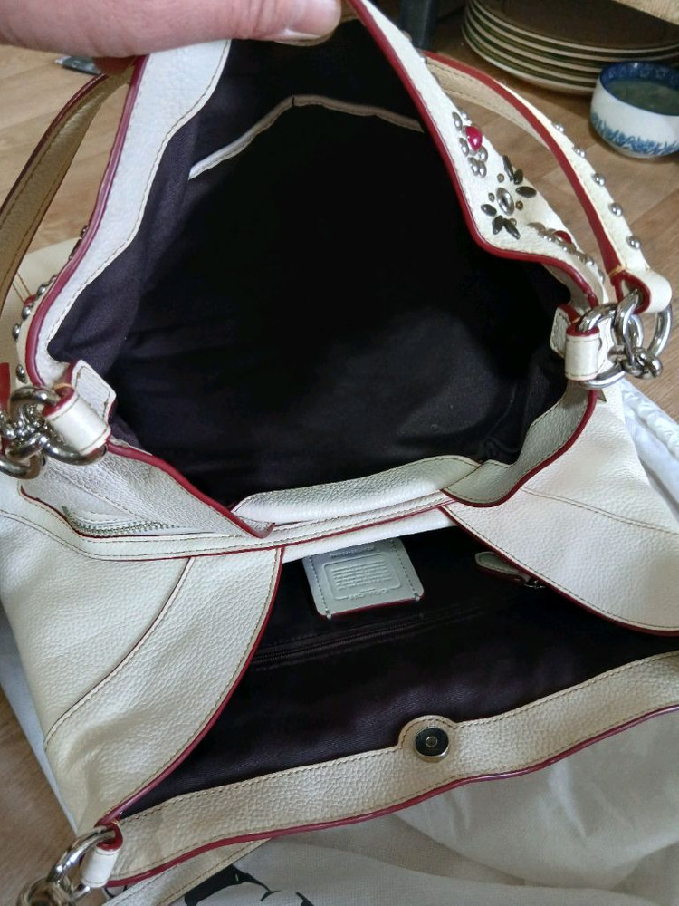 코치 숄더백 새상품급 이미지