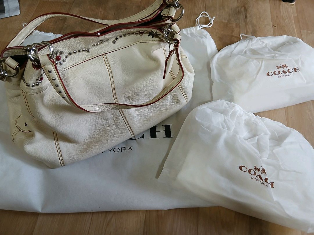 코치 숄더백 새상품급 이미지