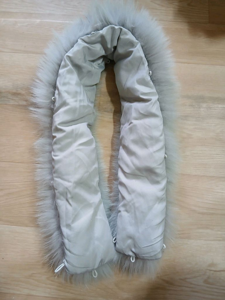 폭스 여우털 목도리 새상품급 이미지