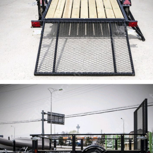 카라반 ATV 평판 트레일러 이미지