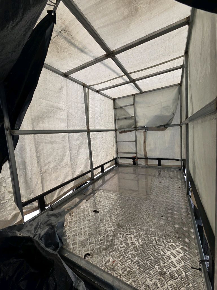 카라반 ATV 평판 트레일러 이미지