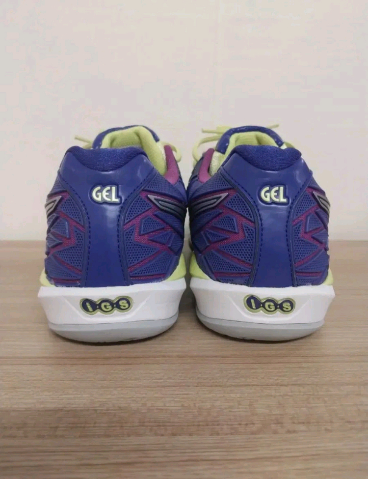 여성 아식스 젤 파이어블라스트 배드민턴화, 운동화 (255) 이미지