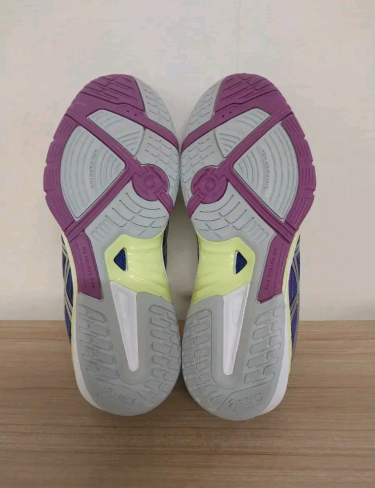 여성 아식스 젤 파이어블라스트 배드민턴화, 운동화 (255) 이미지