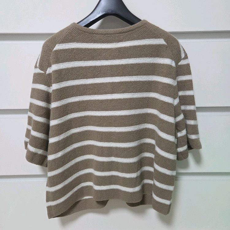 더캐시미어 캐시미어 하프 슬리브 자켓 랑방 마인 타임 오브제 시스템 sjsj 이미지