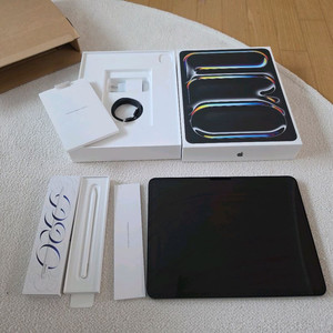 아이패드프로13 M4 256G Wifi 스페이스그레이 + 애플펜슬프로+애플케어(27년5월) 이미지