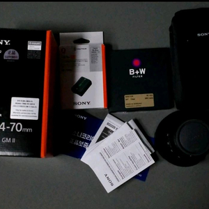 SONY FE 24-70mm F2.8 GM II +bw필터+배터리 이미지