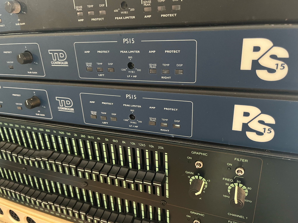 넥소 nexo ps15와 td전용 콘트롤러 섭우퍼 ls1200 1통 이미지