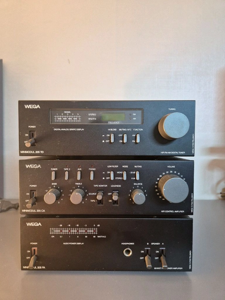 WEGA 독일빈티지 오디오 풀세트 판매 (MiniModul 205 ) 이미지