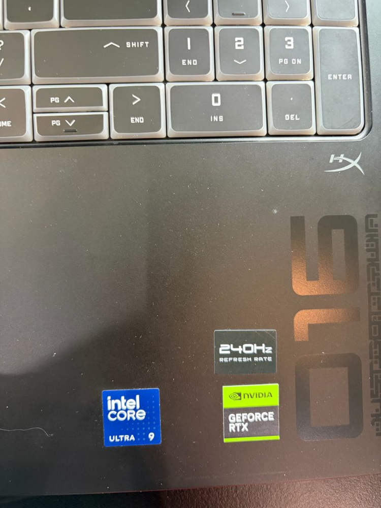hp 오멘 16 게이밍 노트북 ram64gb RTX5090 풀박스 이미지
