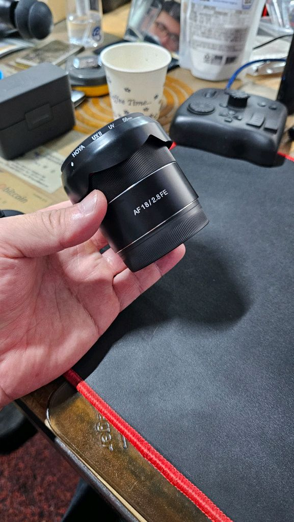 삼양AF 18mm F2.8 FE 렌즈 1회사용 이미지