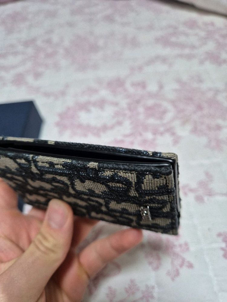 새상품컨디션 디올 오블리크 오거나이저 지갑 이미지