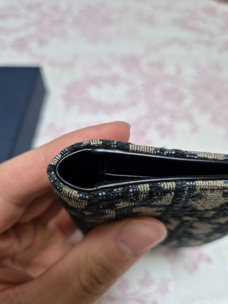 새상품컨디션 디올 오블리크 오거나이저 지갑 이미지