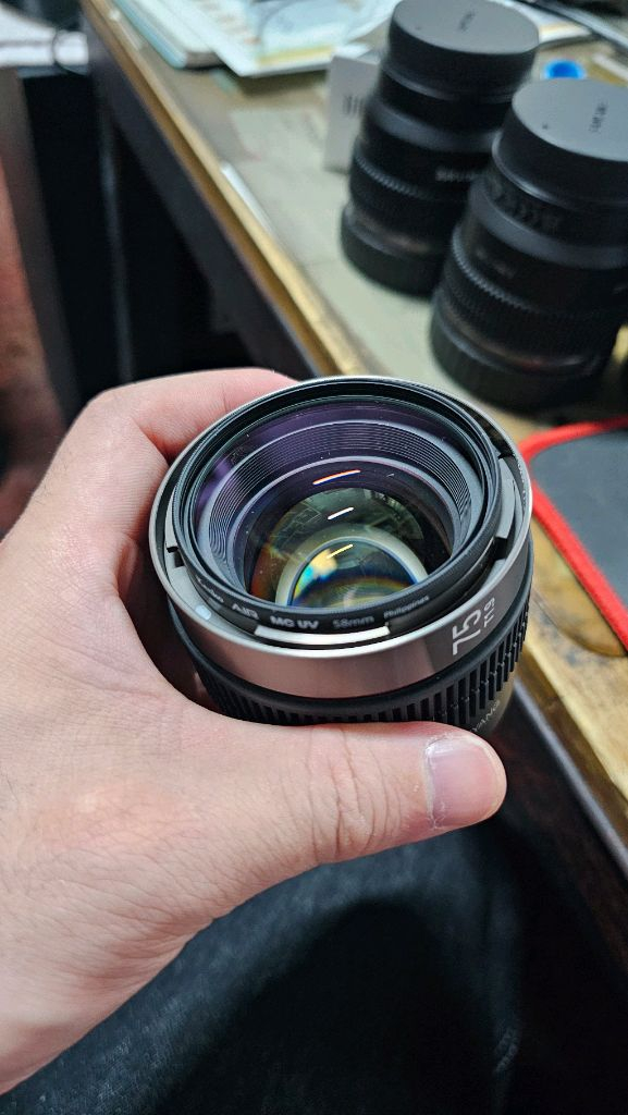 삼양vaf 75mm 소니fe렌즈 이미지