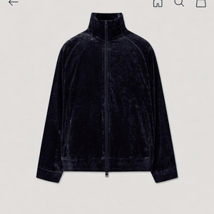 IRO PARIS 이로맨 24fw 벨벳 파이핑 트랙 집업 점퍼 이미지