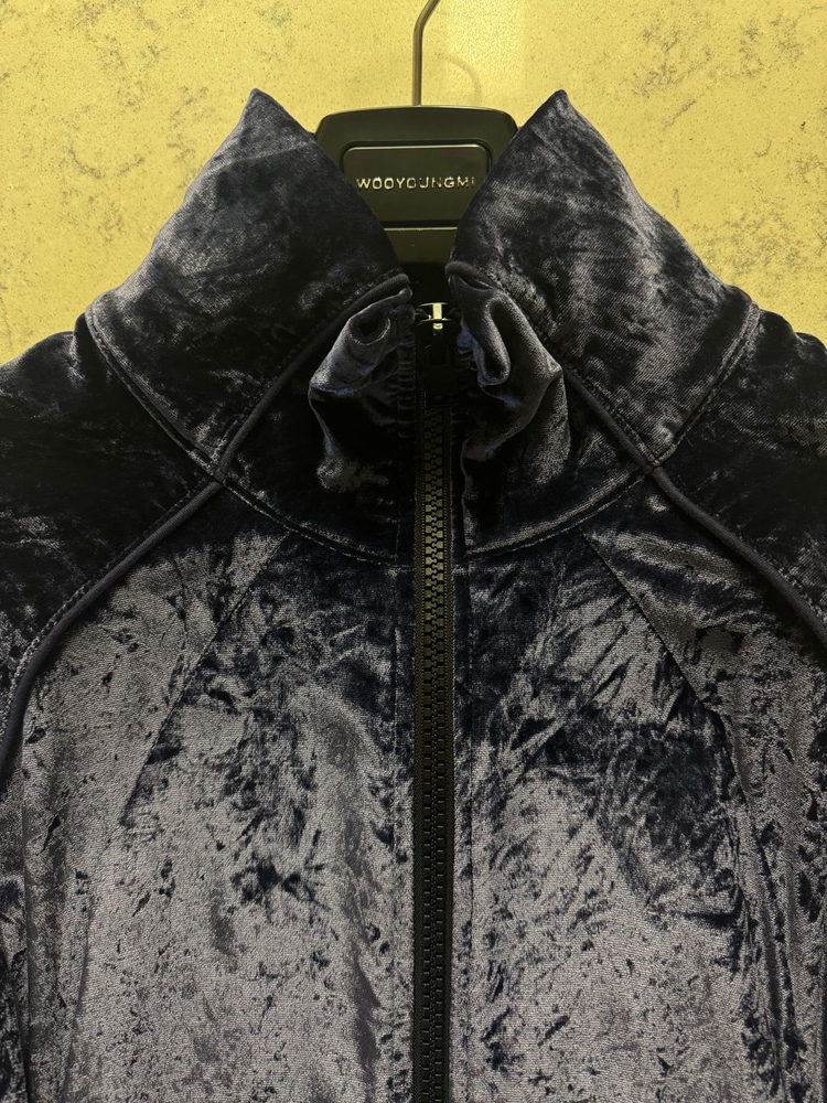 IRO PARIS 이로맨 24fw 벨벳 파이핑 트랙 집업 점퍼 이미지