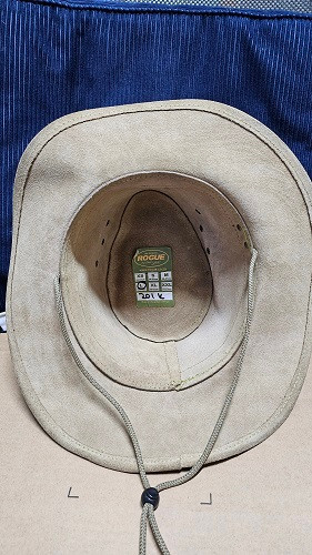 ROGUE 가죽 카우보이 모자 이미지