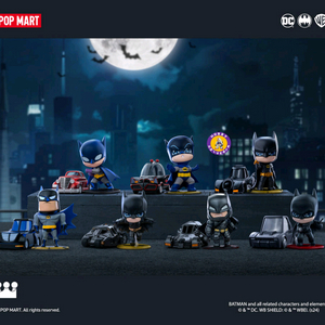 팝마트 DC 배트맨 85주년 기념 한정판 배트맨 & 배트모빌 시리즈 POPMART 팝니다 이미지