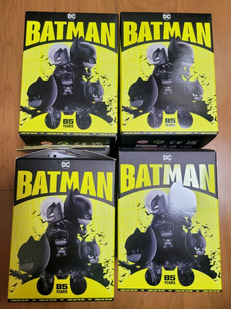 팝마트 DC 배트맨 85주년 기념 한정판 배트맨 & 배트모빌 시리즈 POPMART 팝니다 이미지
