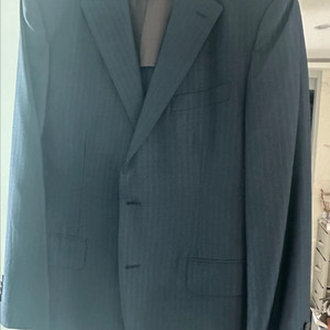 마에스트로 알베로 콜롬보 원단 네이비 수트 103사이즈 하의32-33사이즈 이미지