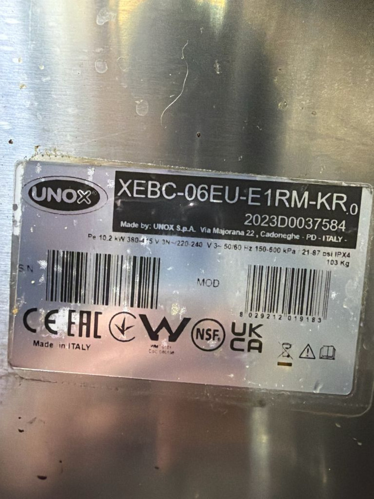 우녹스 베이커탑 마인드맵스 컨벡션오븐 이미지