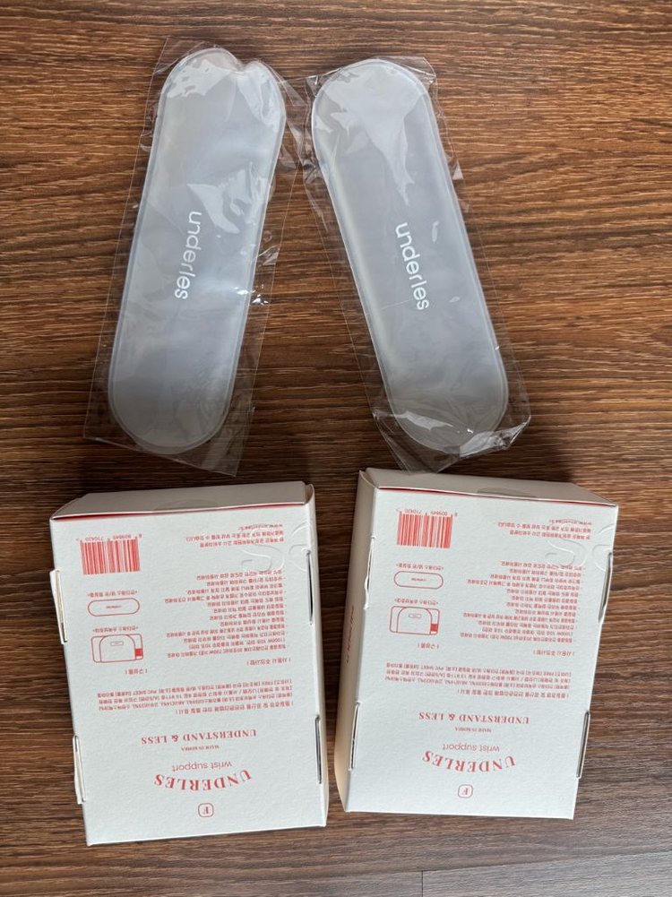 [새상품/미개봉] 언더레스 찜질 임산부 손목보호대 2개(찜질겔 포함) FREE 이미지