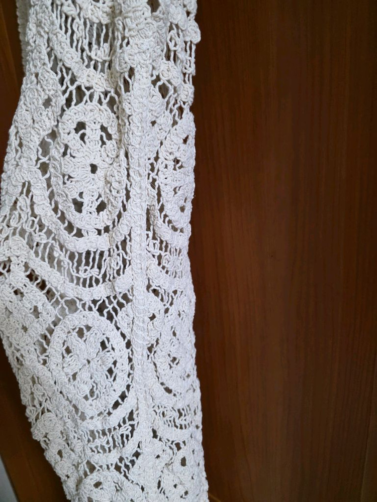 (새상품) 뜨개 롱조끼 가디건 이미지