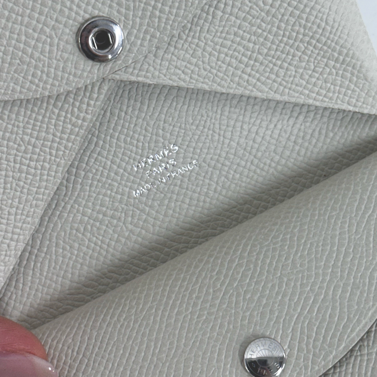 에르메스 칼비 듀오 카드지갑 아이보리 이미지