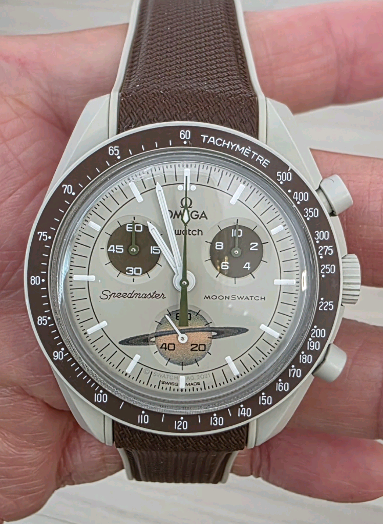 오메가 X 스와치 문워치 미션 투 문 토성시계 올튜닝(풀박스) 이미지