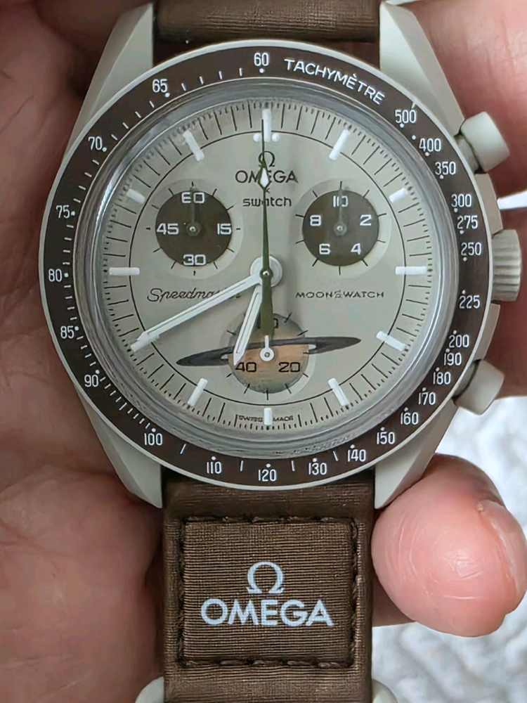 오메가 X 스와치 문워치 미션 투 문 토성시계 올튜닝(풀박스) 이미지