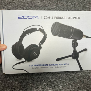 ZOOM 줌 ZDM-1 PMP 팟캐스트 마이크 팩 새상품 이미지