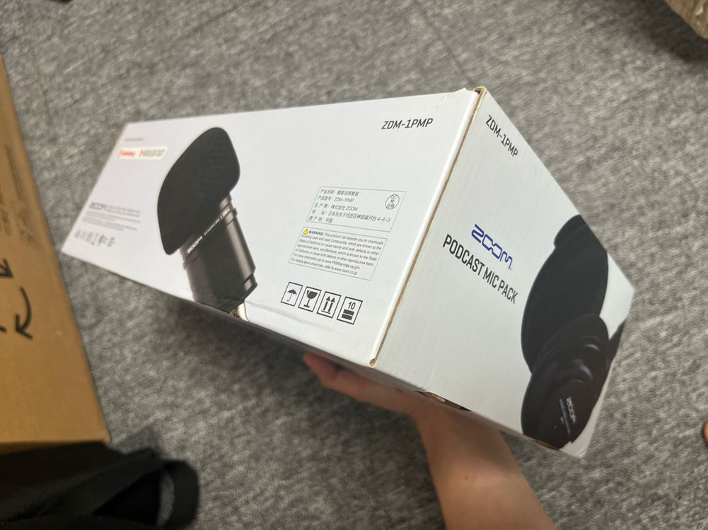 ZOOM 줌 ZDM-1 PMP 팟캐스트 마이크 팩 새상품 이미지