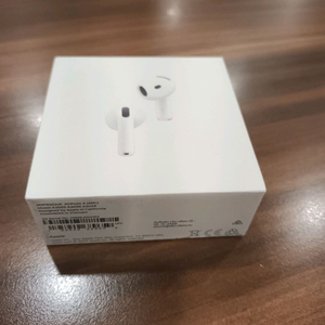 미개봉 새 에어팟 4세대 C타입 노이즈 캔슬링 기능 탑제 (AiriPod4) 팝니다 이미지