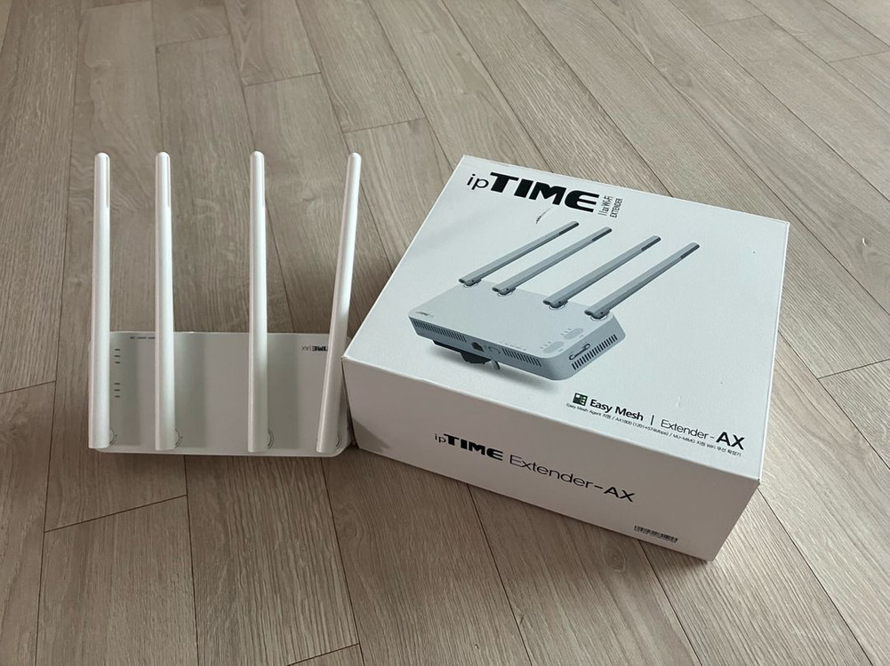 ipTIME Extender-AX 와이파이 증폭기 이미지