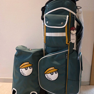 국내당일발송 말본골프백 캐디백 포켓 그린 이미지