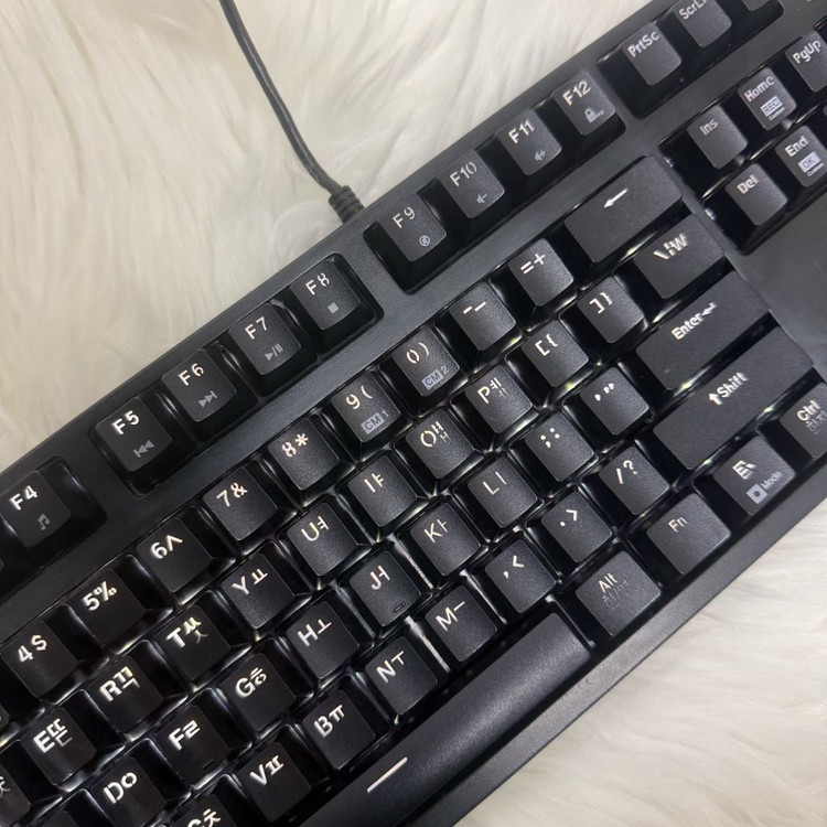[미세하자 할인]앱코 해커 K660S스페셜 게이밍키보드 기계식 광축 이미지