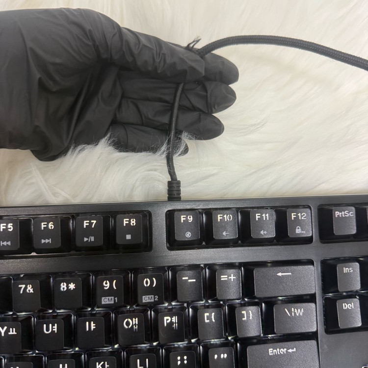 [미세하자 할인]앱코 해커 K660S스페셜 게이밍키보드 기계식 광축 이미지